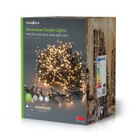 LED venkovní vánoční řetěz 576 LED, 7 funkcí, časovač, IP44, teplá bílá   CLCS576_11 (10)