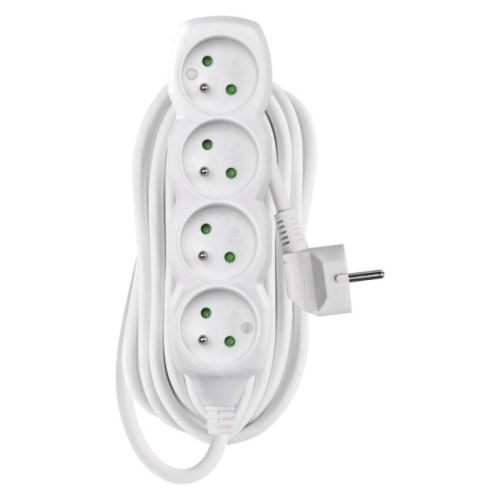 Prodlužovací přívod 4z. 7m, 3 x 1mm2, bílý
_1