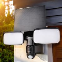 Solight LED solární osvětlení se senzorem, 9W, 850lm, 4000K, Li-Ion, černá - WO7203_3 (2)