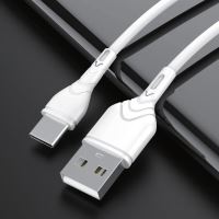 Nabíjecí a datový kabel TECHNIK USB-A/USB-C 1m, 5V 2,4A, bílý (2)