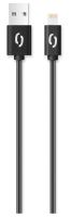 Datový kabel ALIGATOR 2A iPhone lightning 2m, černý_2 (1)