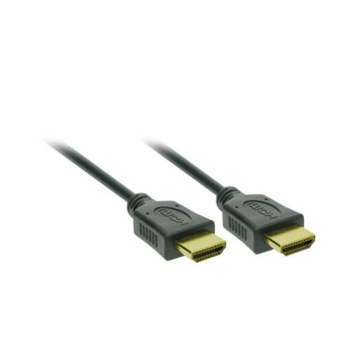 Solight HDMI kabel s Ethernetem, HDMI 1.4 A konektor - HDMI 1.4 A konektor, blistr, 2m -