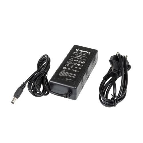 LED zdroj 12V 48W 4A zásuvkový, černý  TLZZ-12V-48W