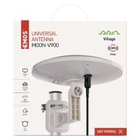 Anténa univerzální VILLAGE MOON–V900, DVB-T2, FM, DAB, filtr LTE/4G/5G_13 (12)