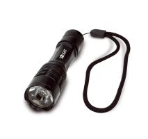 Solight LED kovová svítilna malá,  50lm, 1W LED, černá, 1 x AA - WL17