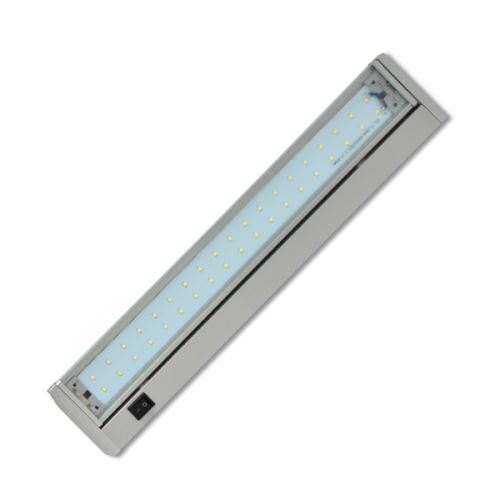 LED svítidlo GANYS TL2016-42SMD stříbrné,  zadní svít,LED  GANYS10W/4100K/58cm/stříbrné 