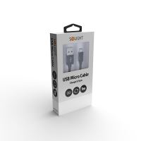 Solight USB kabel, USB 2.0 A konektor - USB B micro konektor, blistr, 1m - SSC1401_3 (2)
