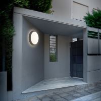 Solight LED venkovní osvětlení kulaté, 20W, 1500lm, 4000K, IP54, 20cm, šedá barva - WO (1) (1)