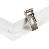 Rámeček hliníkový pro instalaci LED panelů do SDK, bílý, rozměr 600x600mm ADTR PT 6060-W 27608 (3)