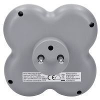Solight rozbočka, 3x 16A, USB A+C rychlonabíječka 20W PD, bílá-šedá - P106C-PD20_2 (1)