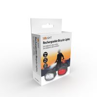 Solight set nabíjecích cyklo svítilen, 160lm přední, zadní červená, Li-Ion, USB - WN47_8 (7)