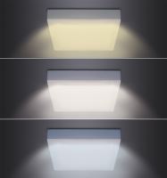 Solight LED mini panel CCT, přisazený, 24W, 1800lm, 3000K, 4000K, 6000K, čtvercový - W (4) (4)
