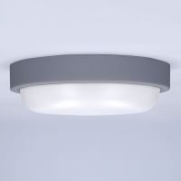 Solight LED venkovní osvětlení kulaté, 13W, 910lm, 4000K, IP54, 17cm, šedá barva - WO7 (6) (6)