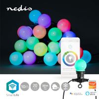 SmartLife dekorativní LED Wi-Fi žárovky D50 RGB 20 LED, IP65,   WIFILP03C20_2 (1)