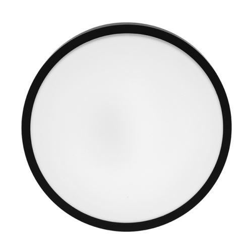 Svítidlo LED přisazené, 12W, 4000K, kruhové, černé  LIRA W3090-12W/CR_1