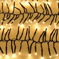 Solight LED venkovní vánoční řetěz s dálkový ovládáním - Cluster, 576 LED, 8 funkcí, č (3) (3)