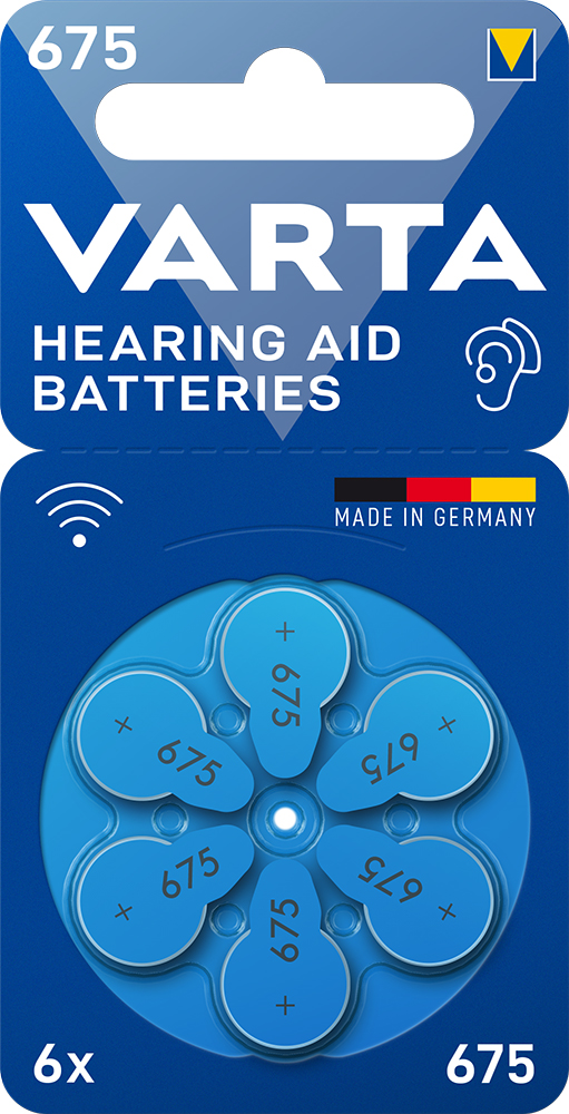 Baterie do naslouchátek VARTA Hearing Aid Battery 675 24600 PR44