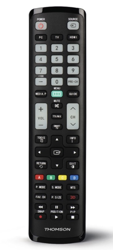 Thomson ROC1128SAM, univerzální dálkový ovladač pro TV Samsung