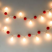 Solight LED vánoční řetízek červená-bílá, 20x LED, 1,5m, 2xAA - 1V292_4 (3)
