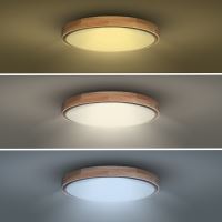 Solight LED osvětlení s dálkovým ovladačem Iron Oak, 48W, 3360lm, 40cm, změna chromati (5) (5)