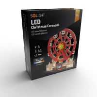 Solight LED vánoční kolotoč, otáčející se, 7x LED, 30cm, 2x AA - 1V277_10 (9)