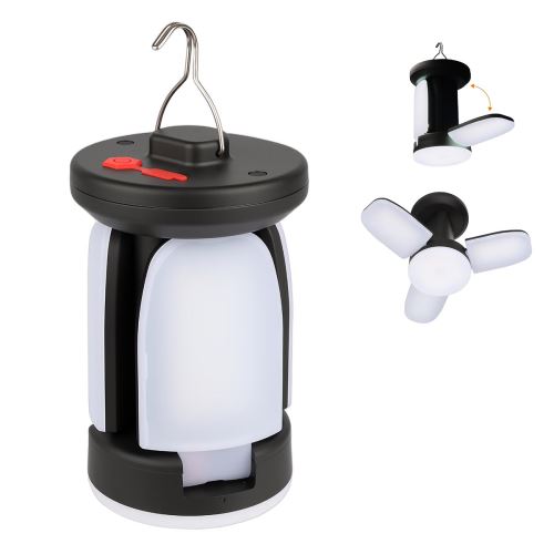 Solight LED nabíjecí kempingová lucerna, 400lm, Li-Ion, teplá bílá - WN56_1