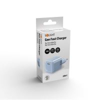 Solight 33W GaN fast charge USB-C adaptér, modrý - DC74B_5 (4)