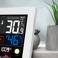 Solight meteostanice, extra velký barevný LCD, teplota, vlhkost, tlak, RCC, USB nabíje (2) (2)