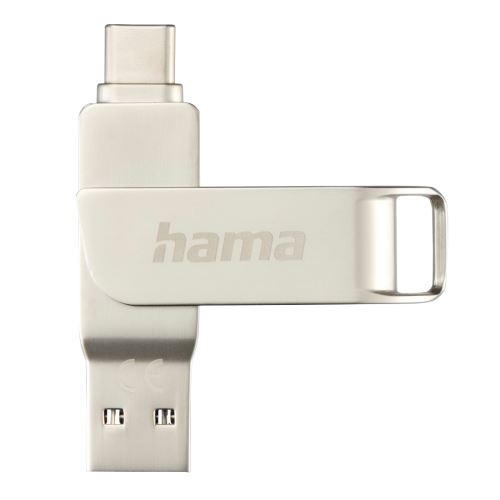 Hama USB flash disk C-Rotate Pro, USB-C 3.2, 128 GB, 70 MB/s  182491