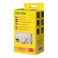 ELEKTROBOCK Mikrovlnné čidlo CN-V04inf.radarsenzor nást.360° CN-V04 1150W bílý IP20 _5 (4)