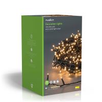 LED venkovní vánoční řetěz 720 LED, 7 funkcí, časovač, IP44, teplá bílá   CLLS720_12 (11)