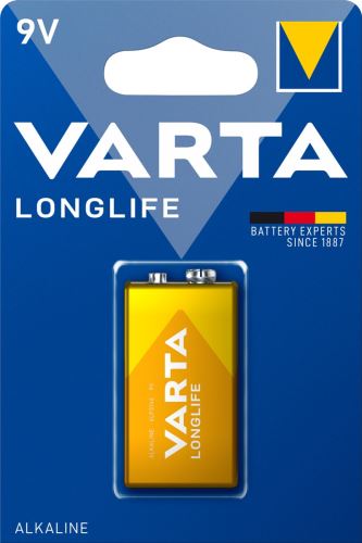 Baterie Varta 4122 LONGLIFE, 9V alk.VARTA  4122B1  9Valk.Longlife_1