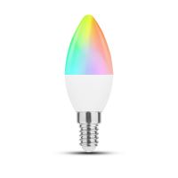Modee LED žárovka E14 svíčka RGB+4000K 4,9W/40W 470lm + dálk.ovl. MSL-C4,9WE14RGB-R (1)