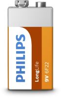 Baterie Philips 6F22L1B/10 LongLife 9V 1-blister_2 (1)
